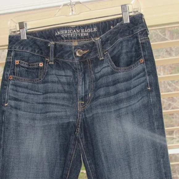 AMERICAN EAGLE Boy Jean Medium Wash Jeans Size 4 Regular - Picture 2 of 6